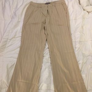 Cotton pin strip pant
